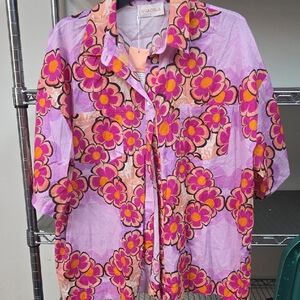 Free People NWT Kinga Csilla Sole Baja Shirt